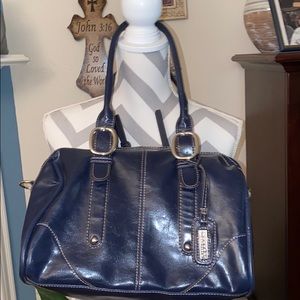 💙 Navy Blue Hand Bag Comes With Straps 💙